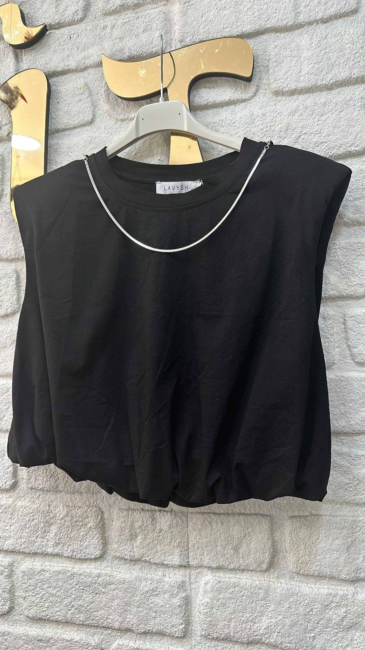 Zincirli Vatkalı Tshirt