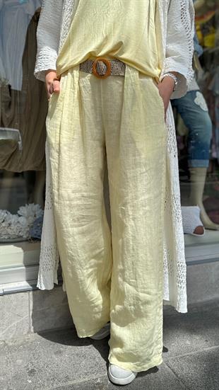 Sari İthal Pantolon