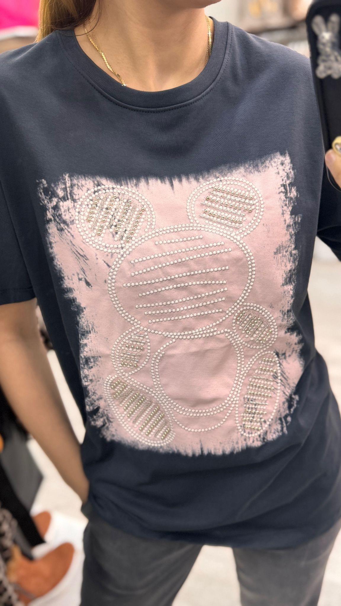 Ayıcık Taşli Tshirt 