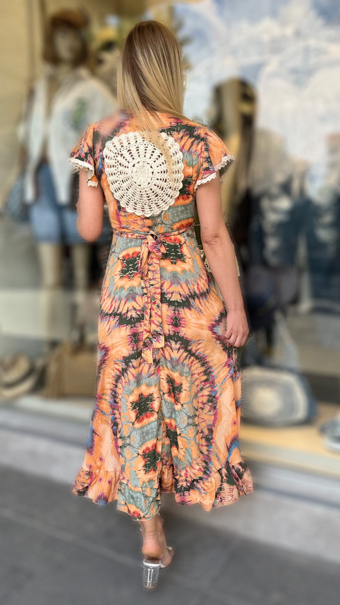 Batik Kruvaze Elbise