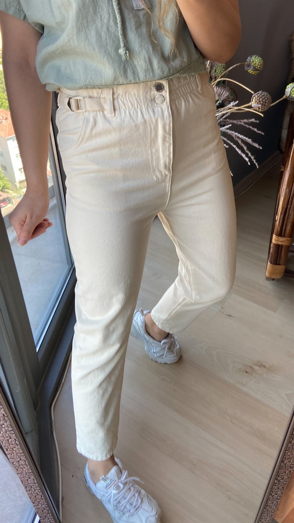 Beli Lastikli Mom Jean 2