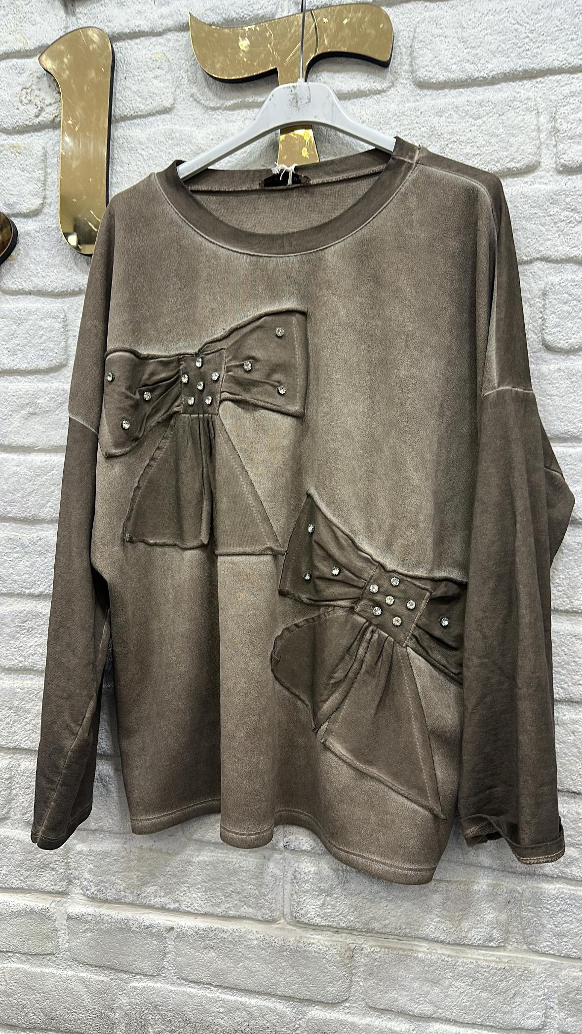 Fiyonklu Sweatshirt 