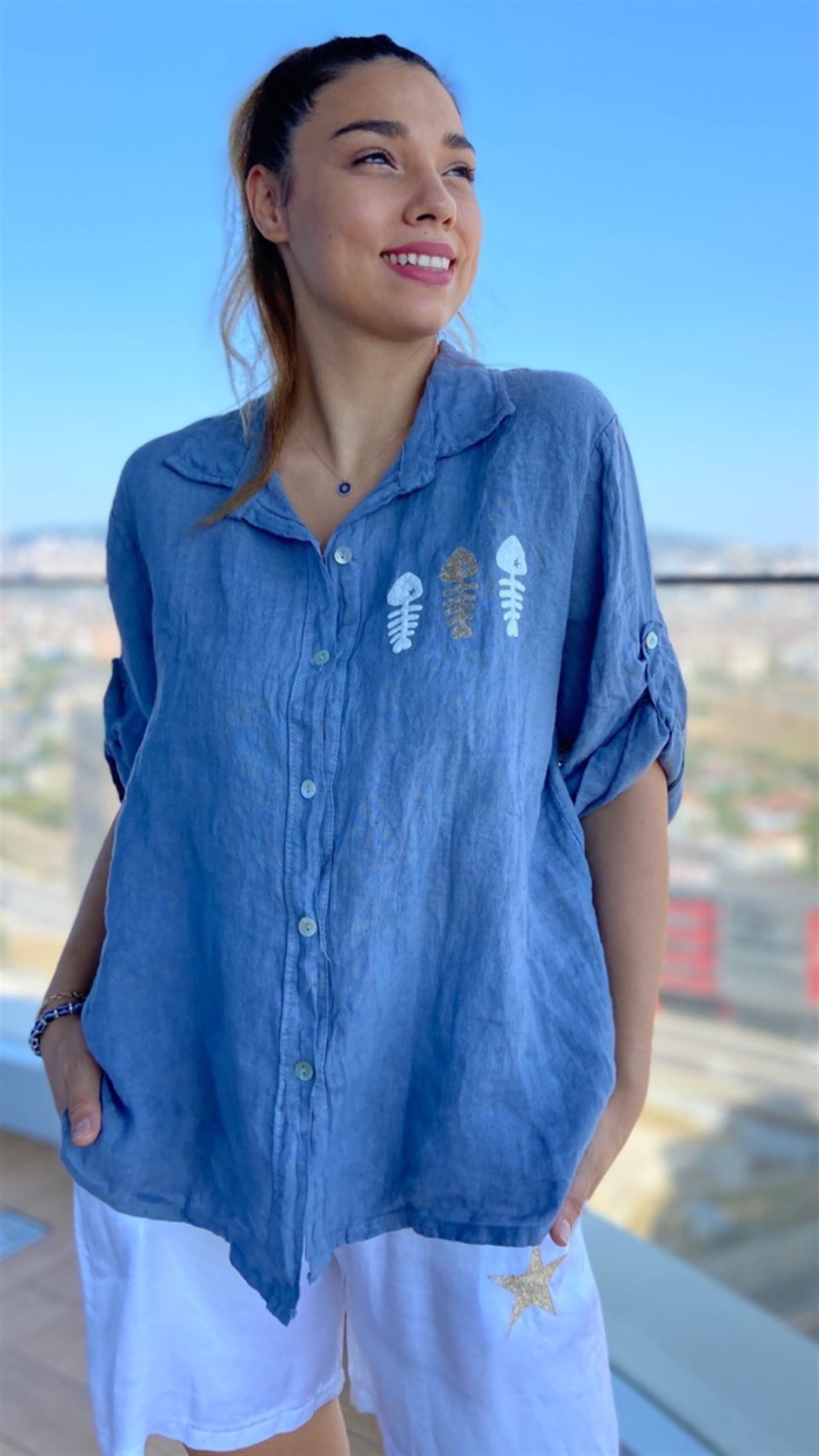 İthal Balıklı Keten
