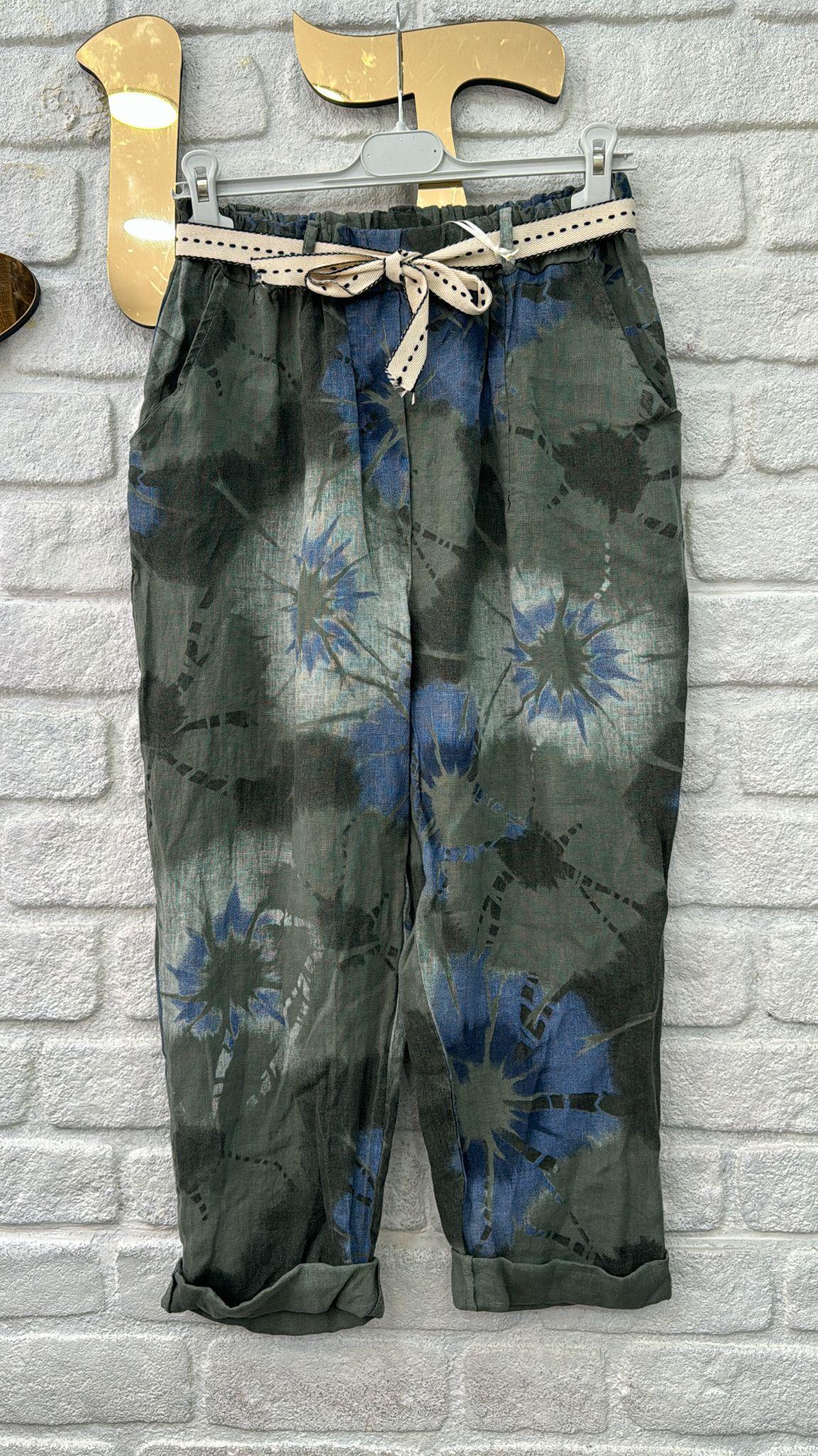 İthal Batik Desen Pantolon   