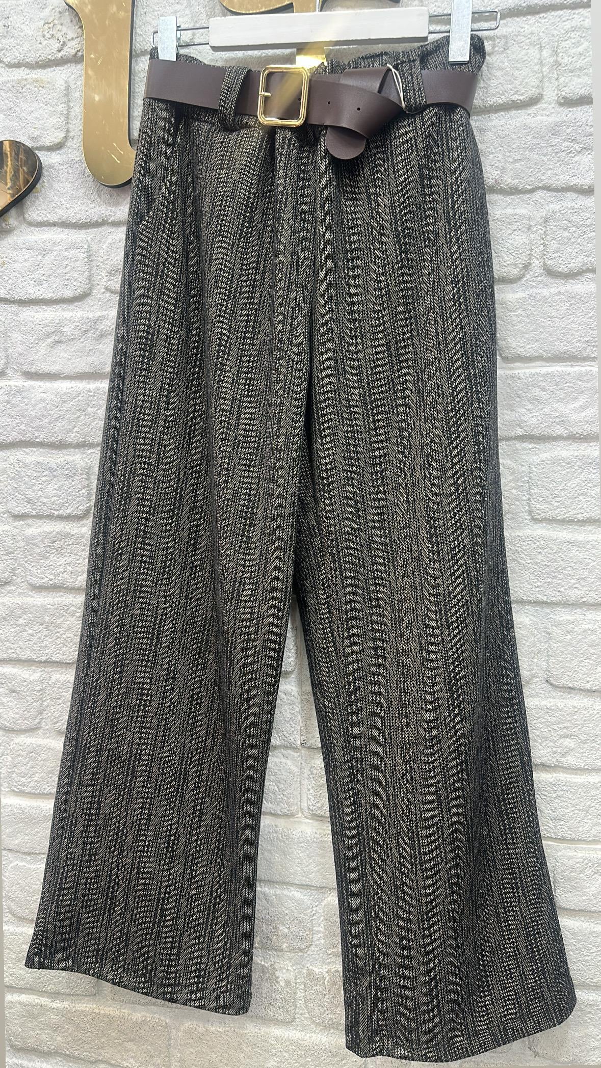 İthal Bol Paça Pantolon  
