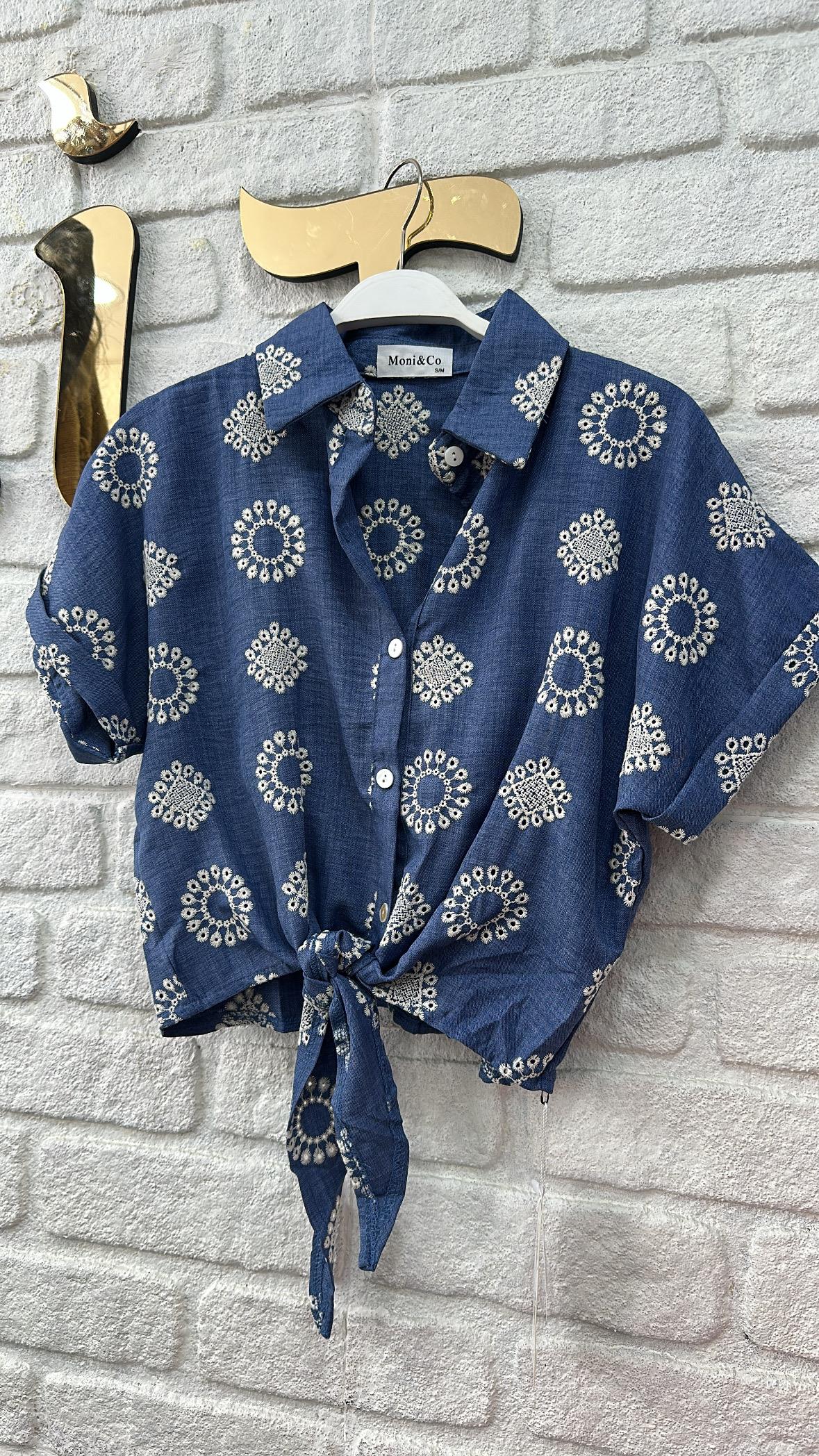 İthal Gömlek Motifli