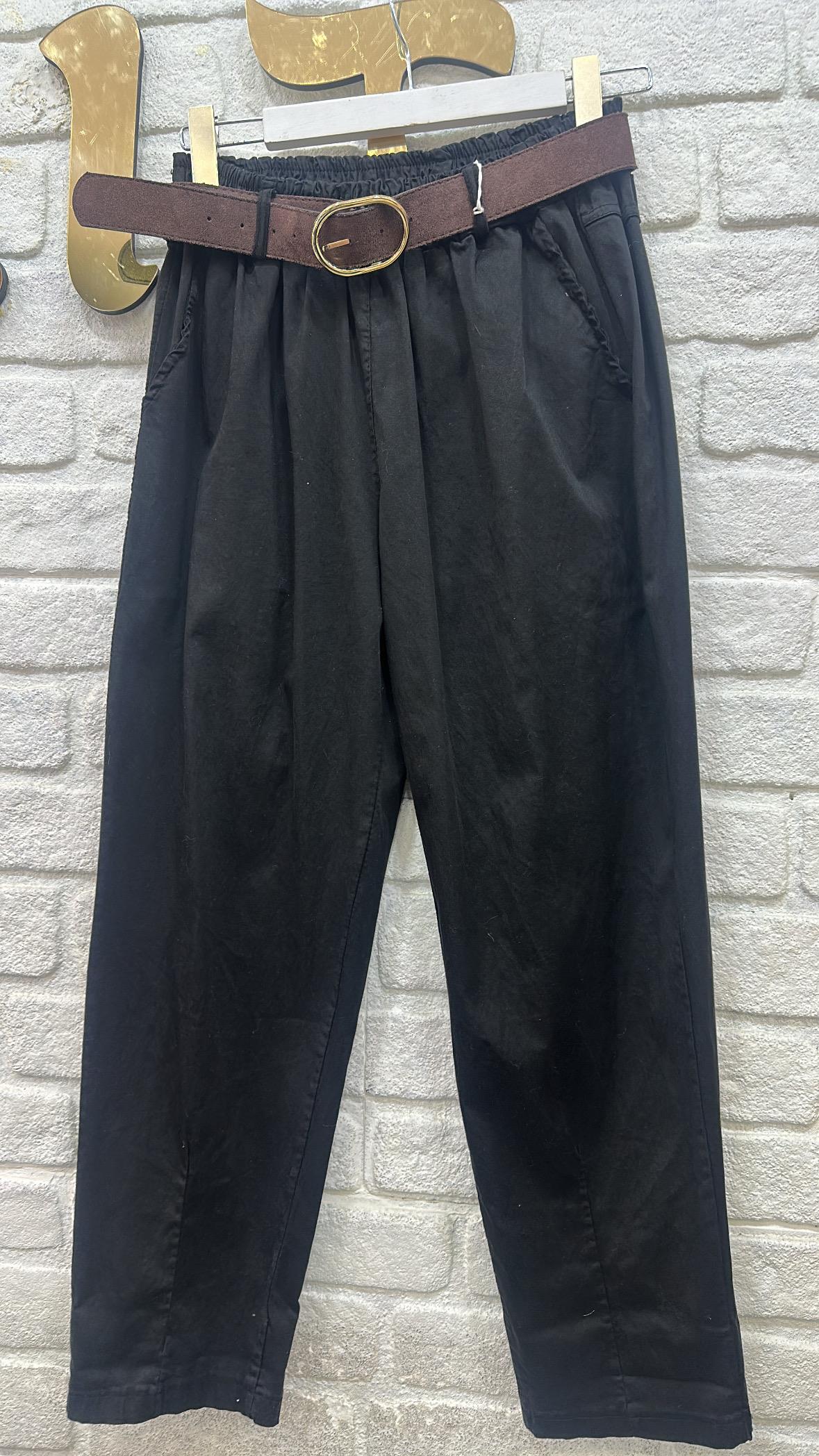 İthal Kemerli Pantolon 