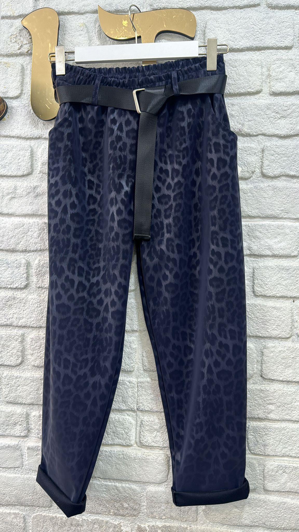 İthal Leopar Pantolon 