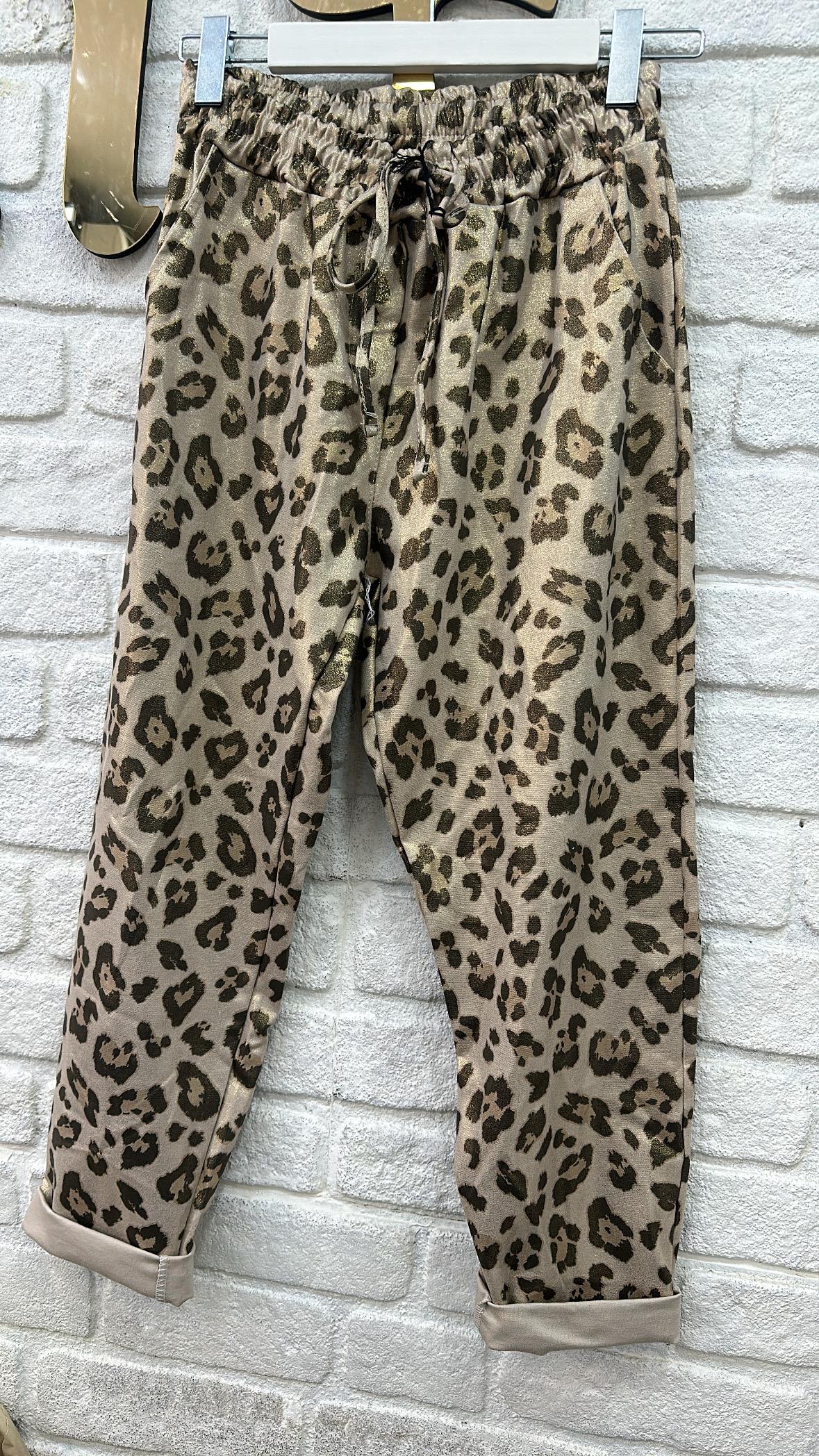 İthal Leopar Simli