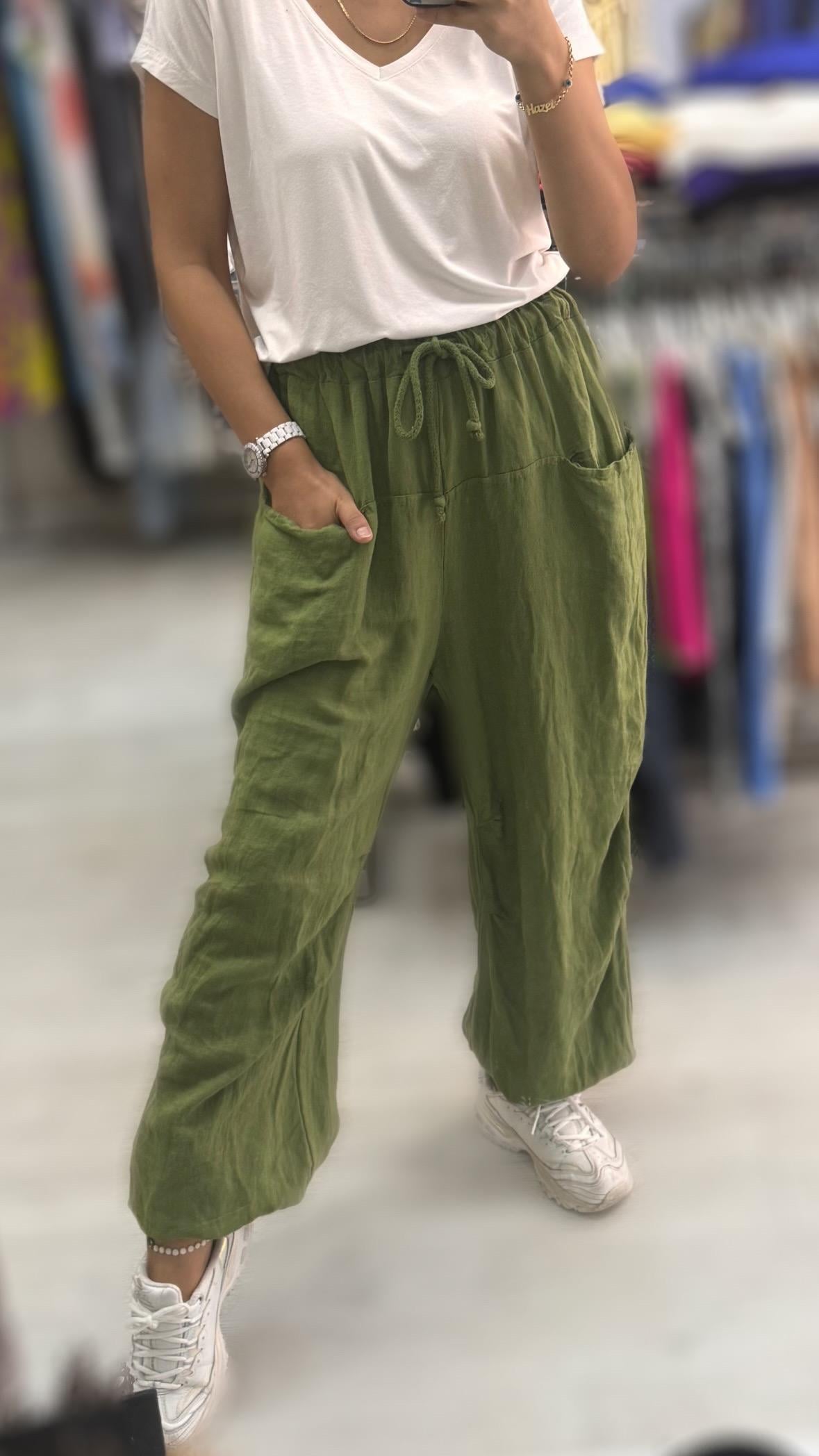 İthal Pantolon Haki