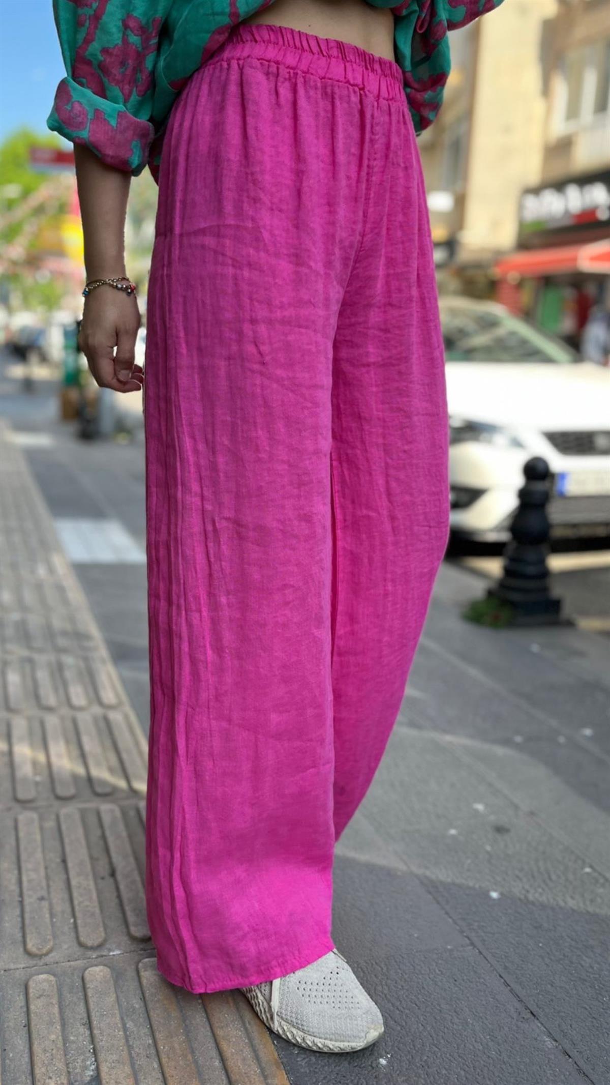 İthal Pantolon Keten 