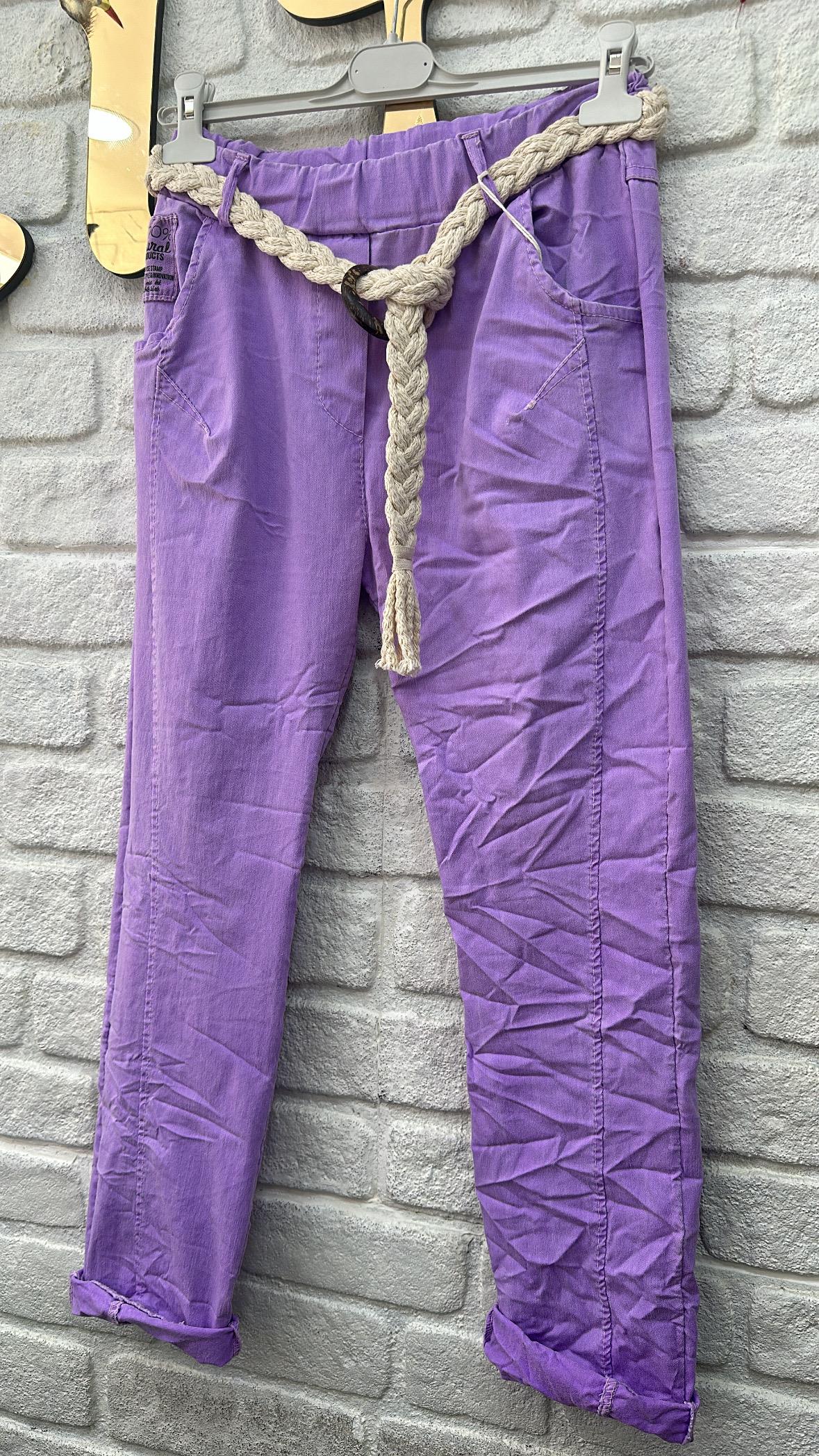 İthal Pantolon Lila