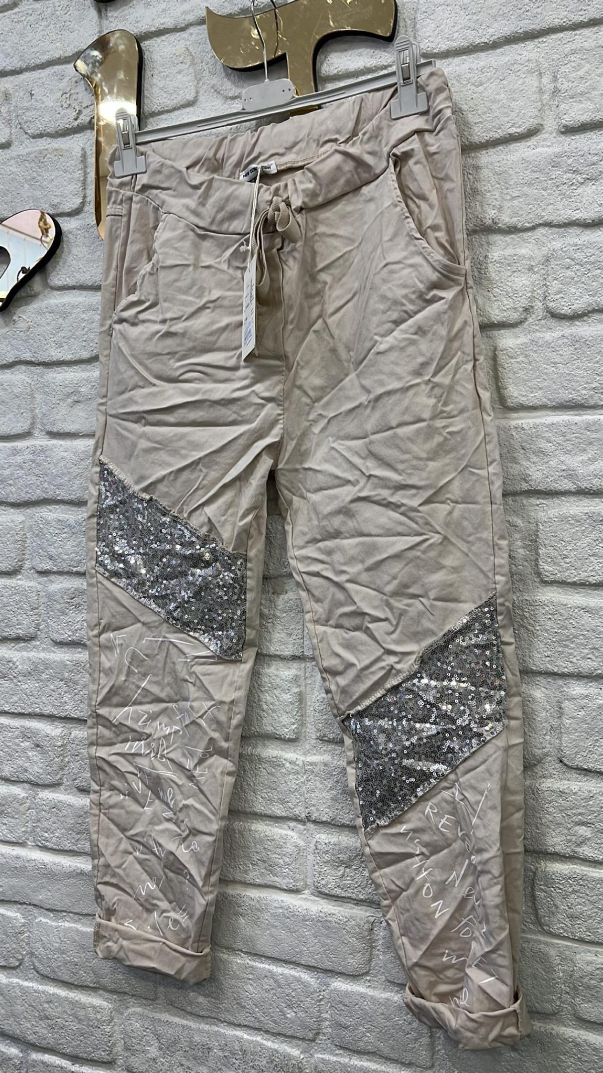 İthal Pantolon Pullu