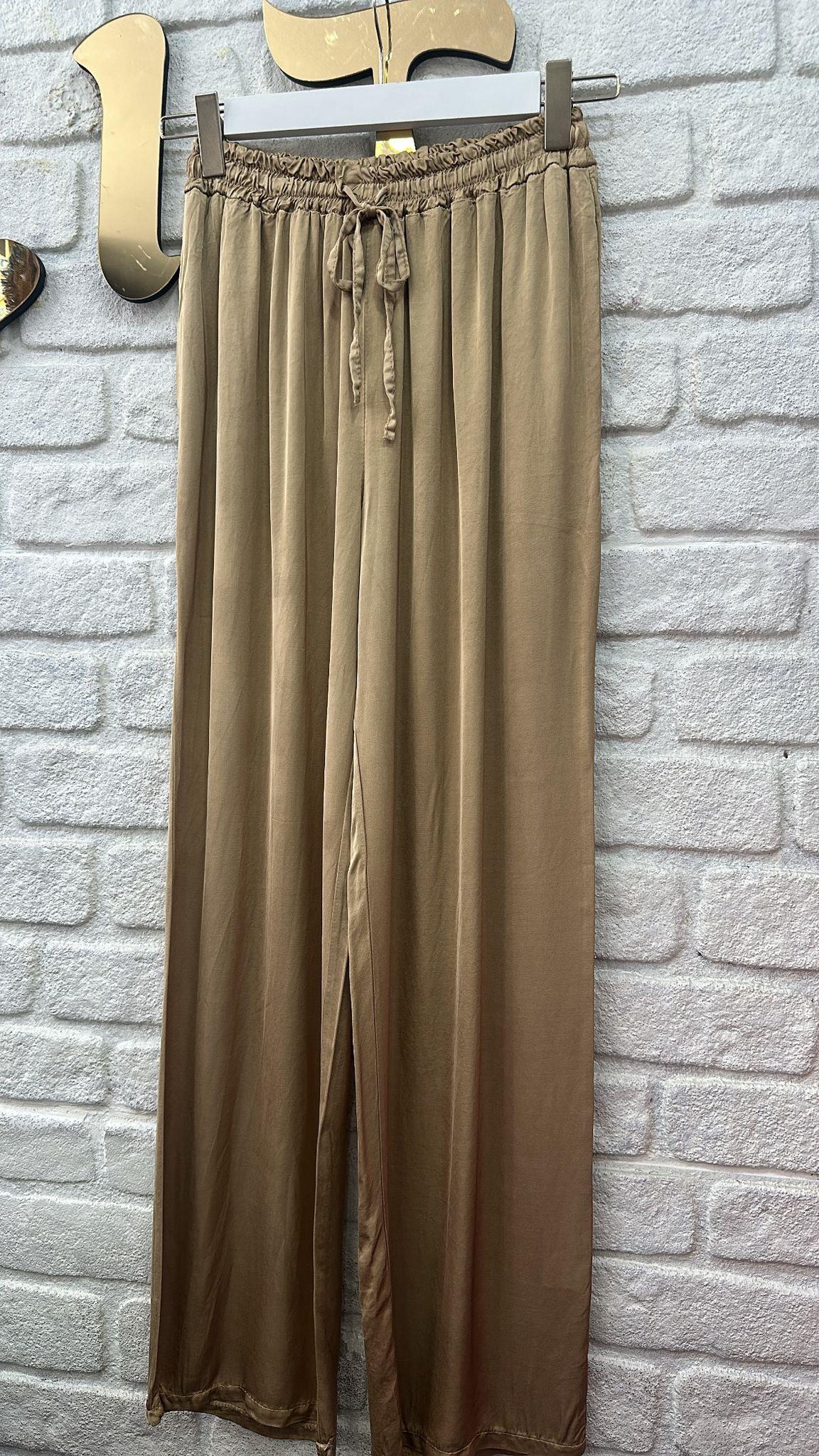 İthal Pantolon Saten  