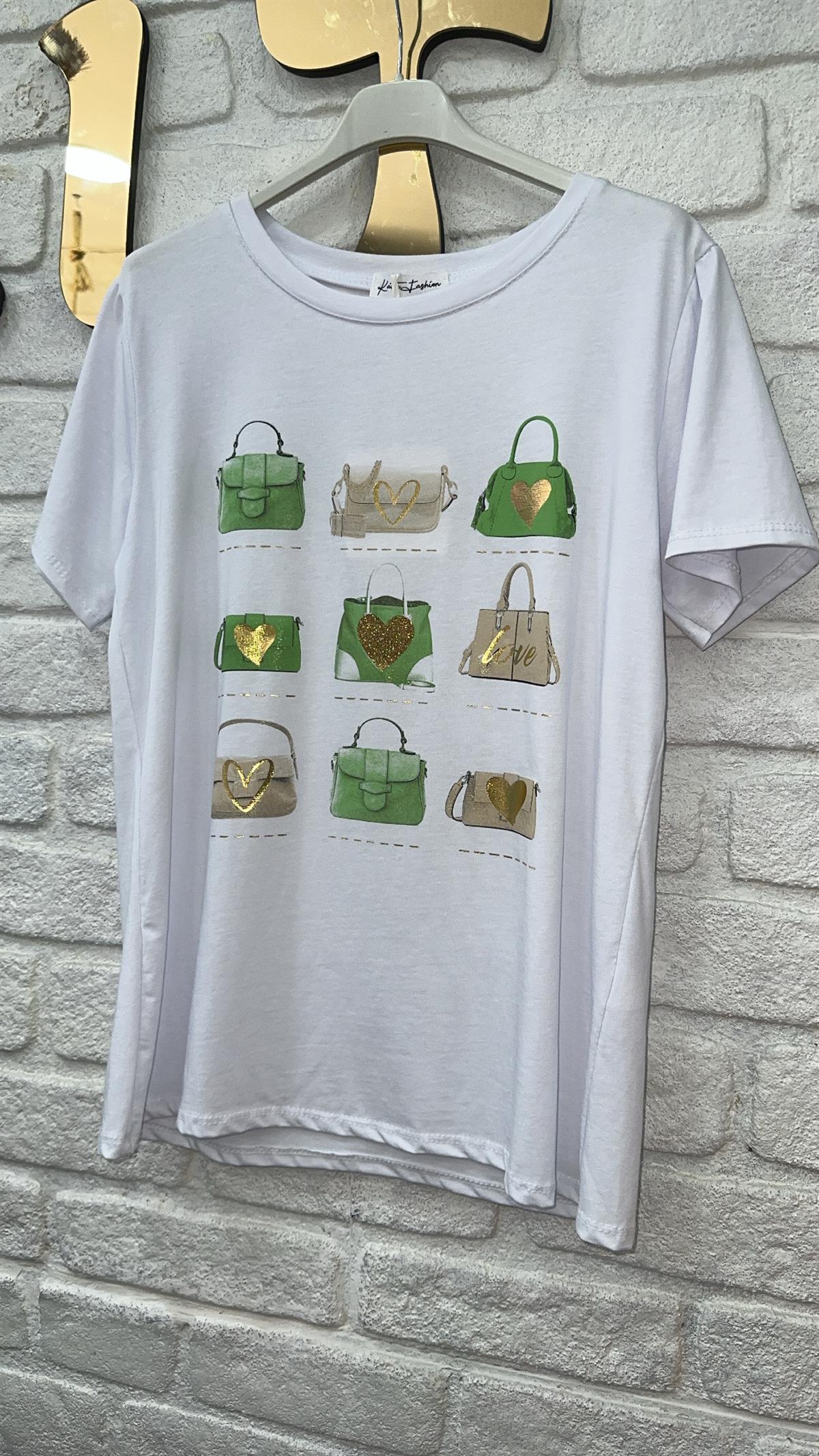 İthal Tshirt Çanta Desen-2
