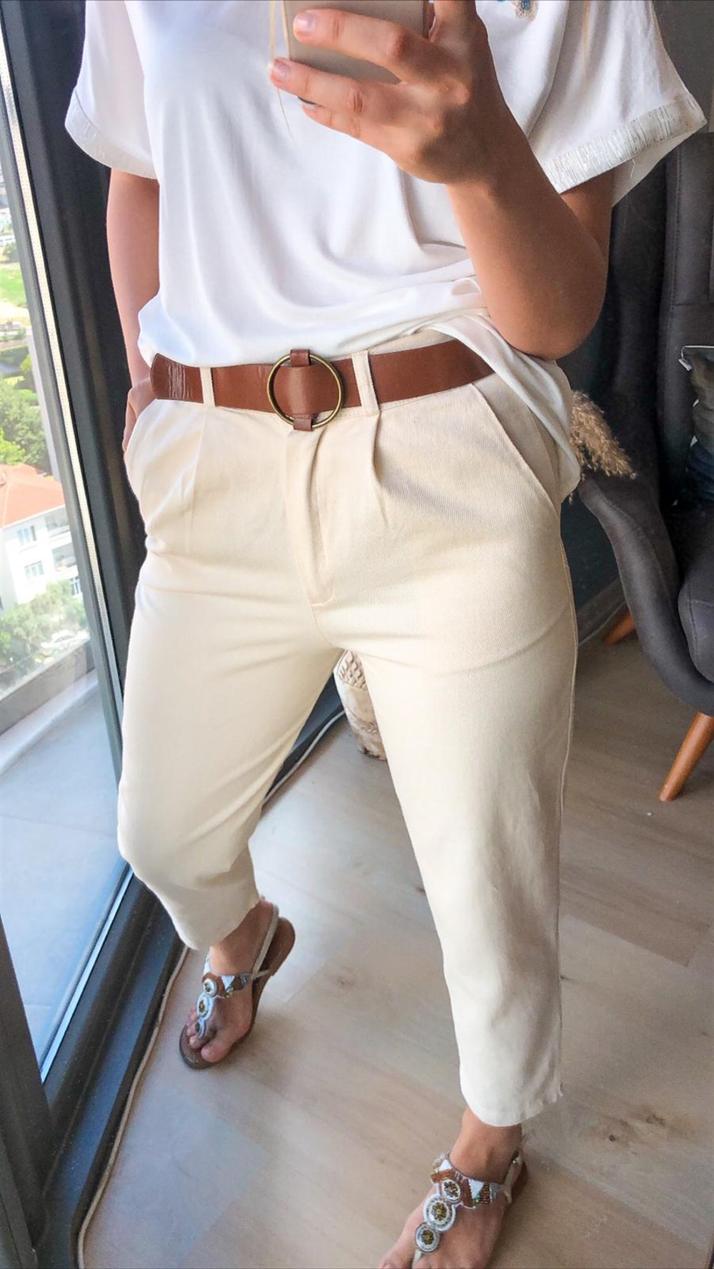 Kemerli Mom Jean