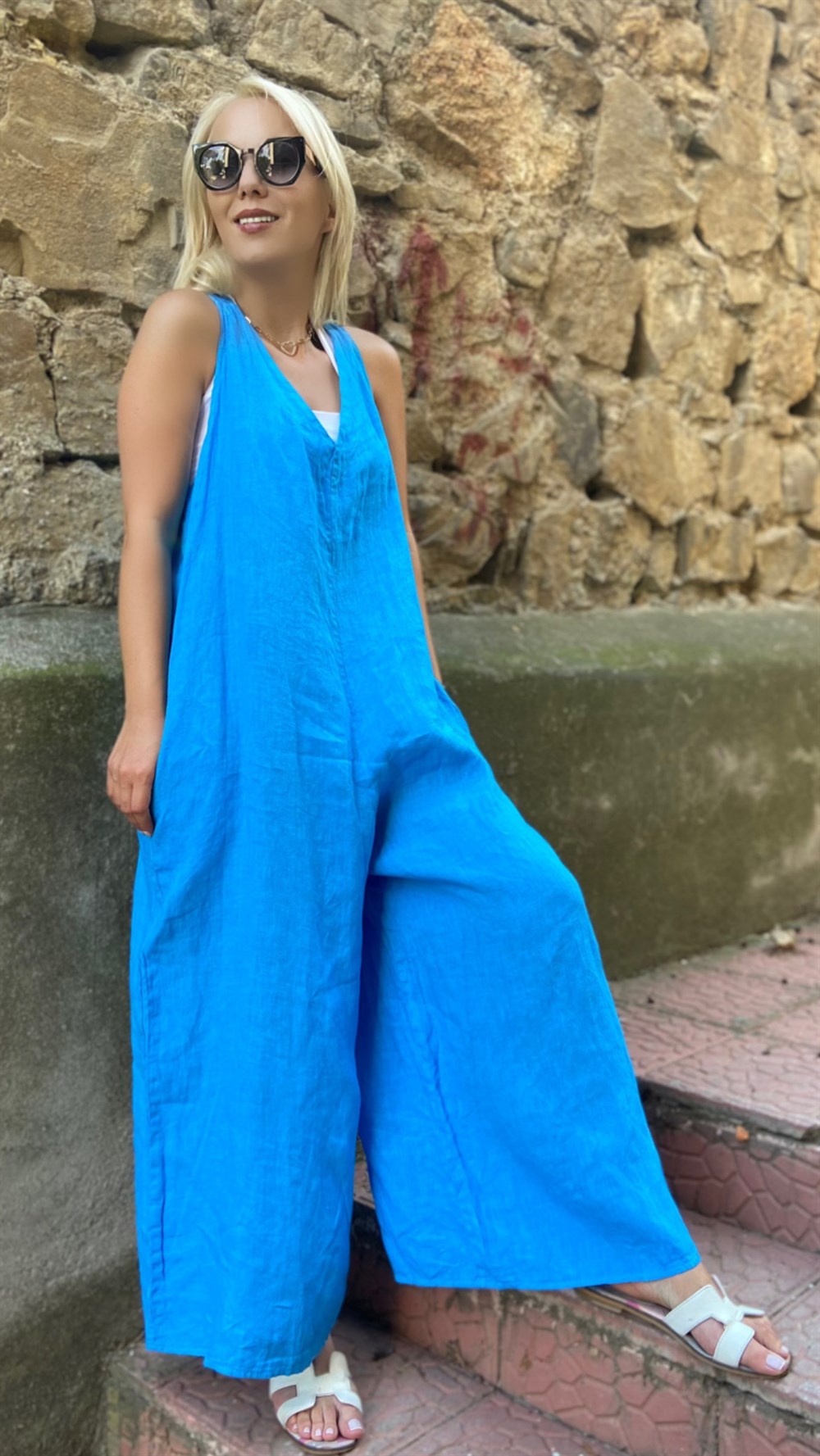 Keten İthal Tulum 