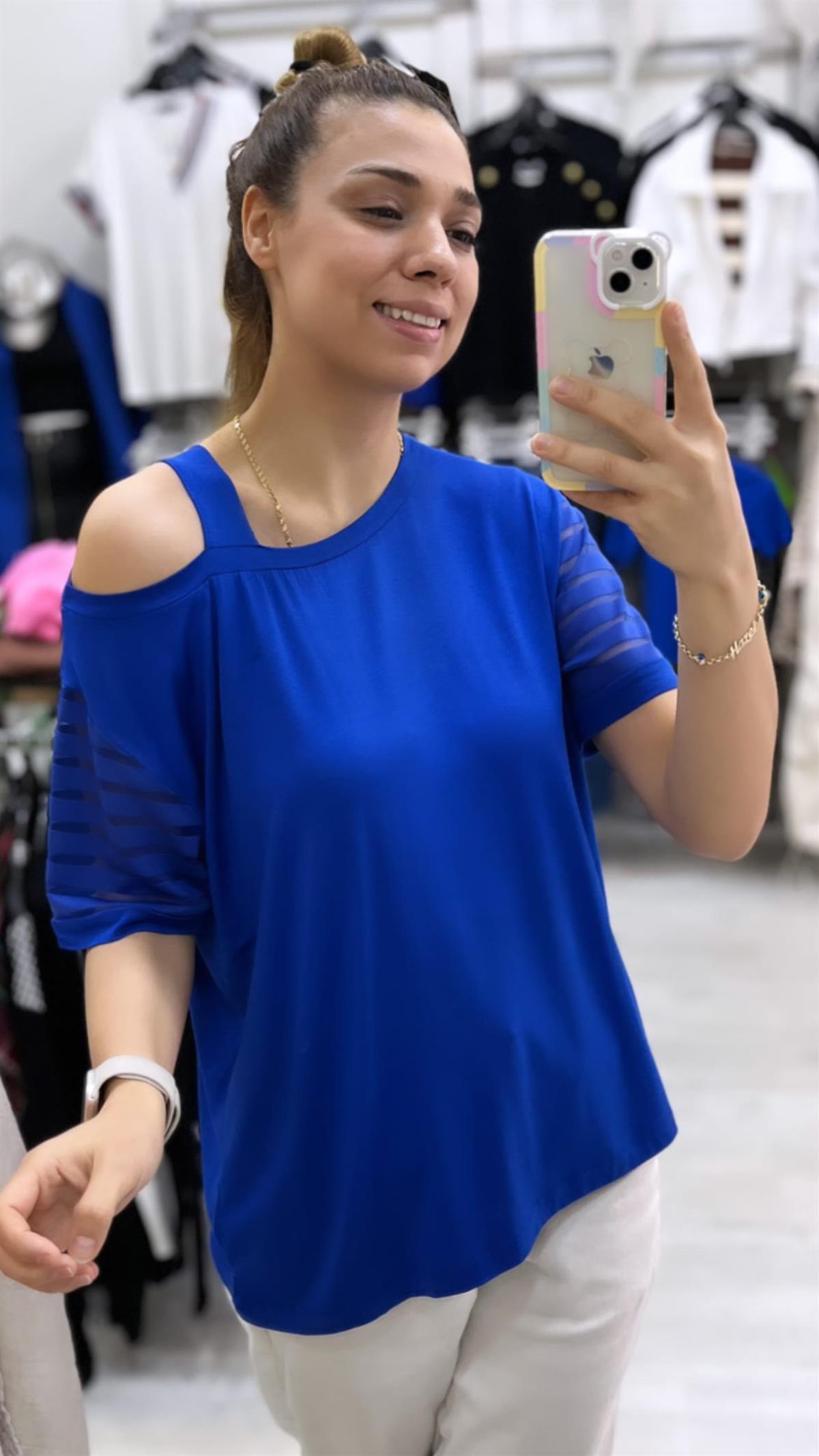Kol Detay Tshirt 