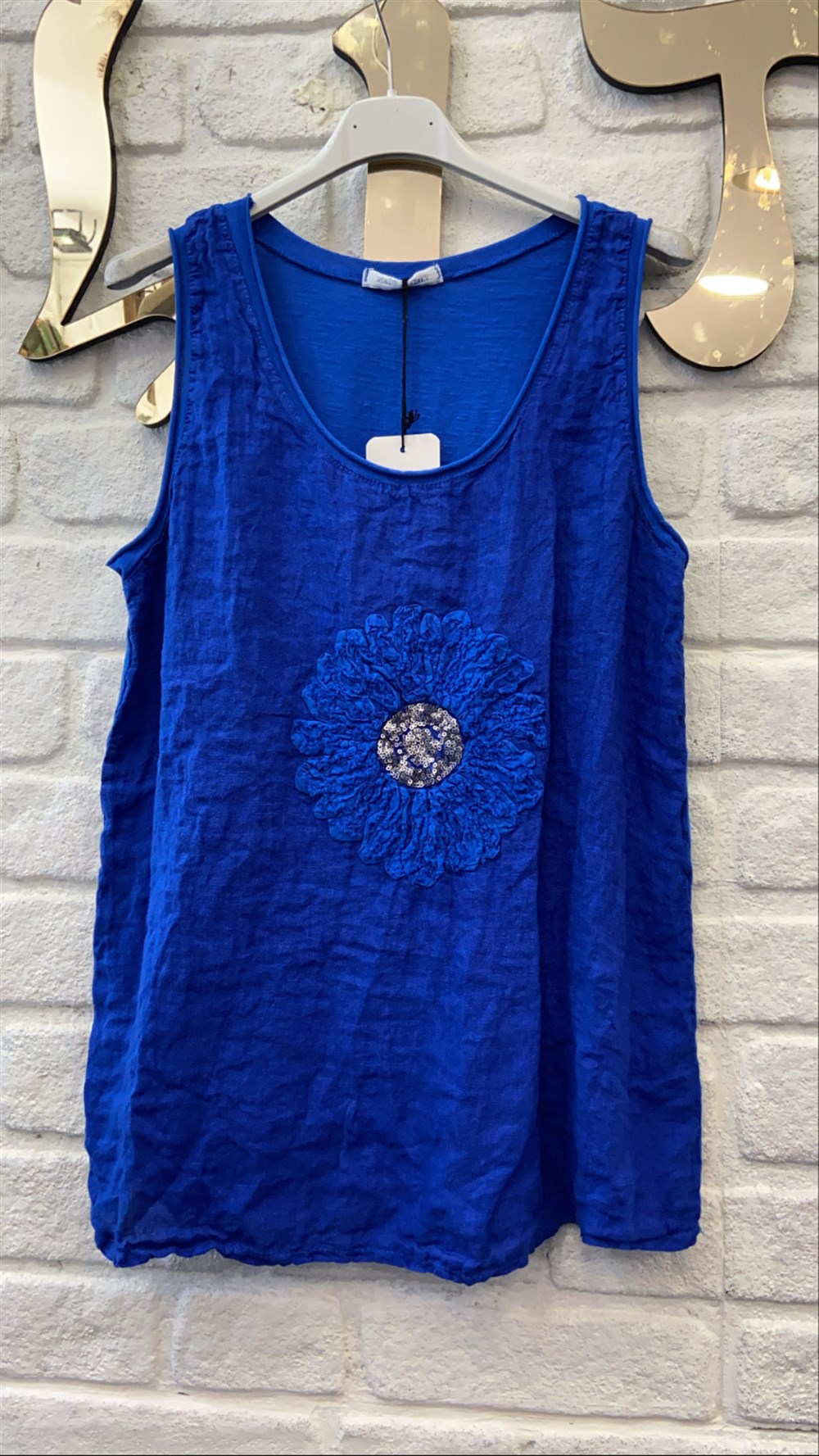 Kolsuz Papatyalı İthal Bluz