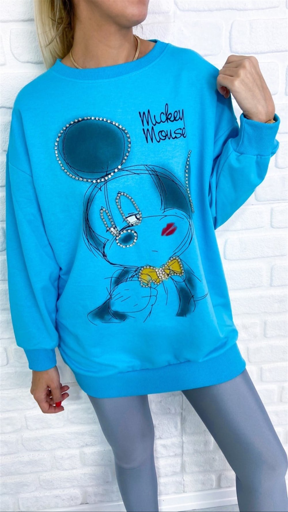 Mavi Mickey Sweat