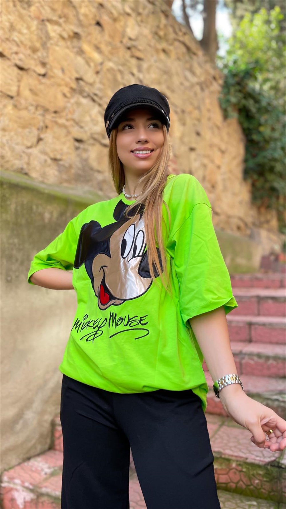 Mİckey Kafa Tshirt