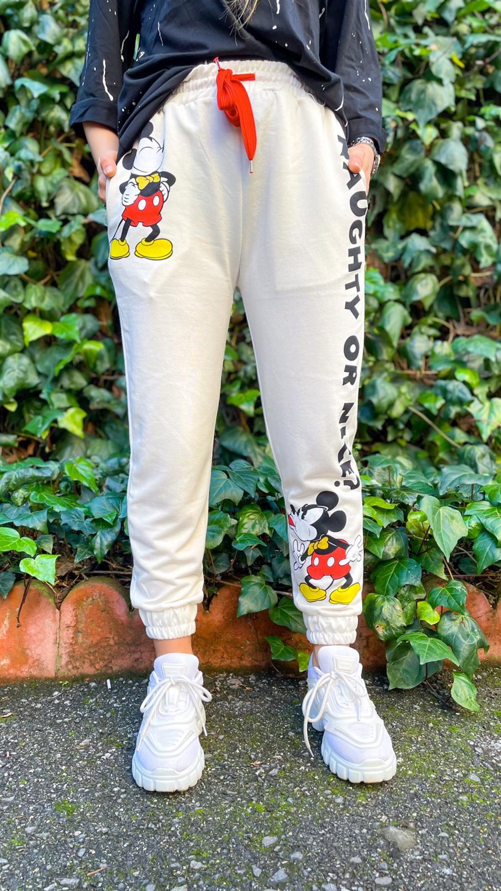 Mickey Yazılı Disney Eşofman 