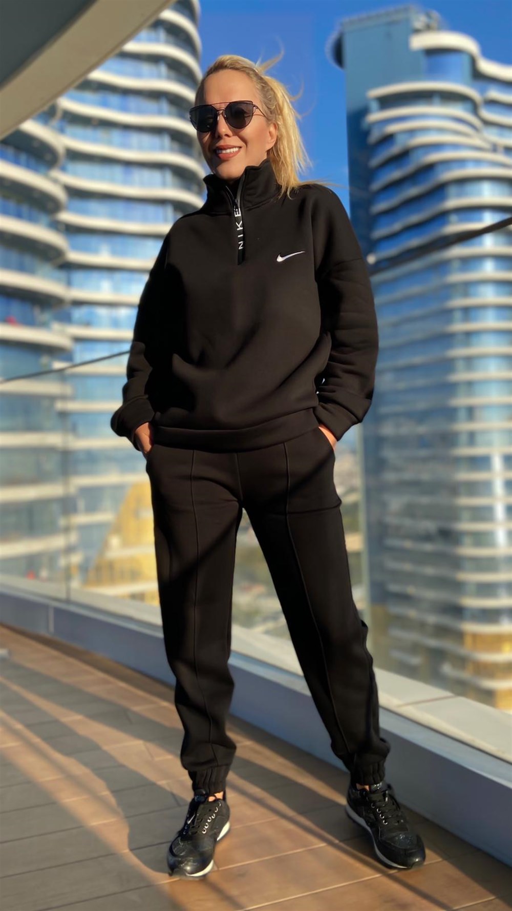 Nike İçi Polarlı Sweatshirt 