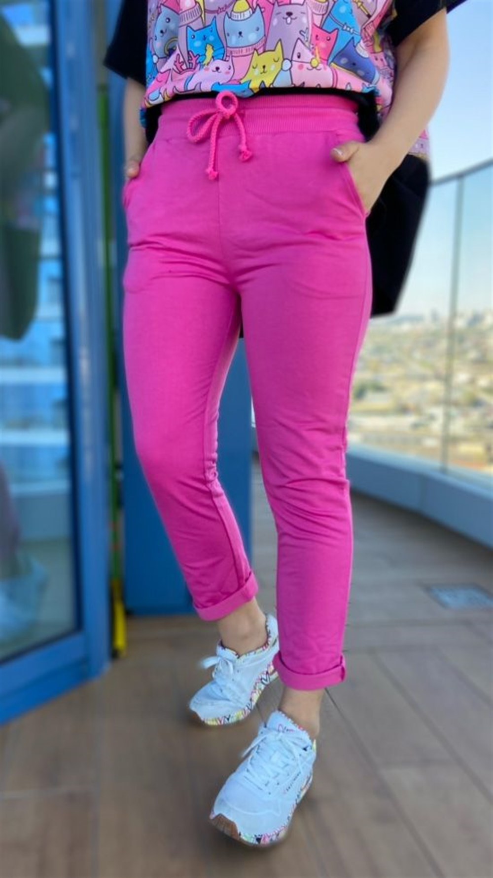 Pembe  Eşofman 