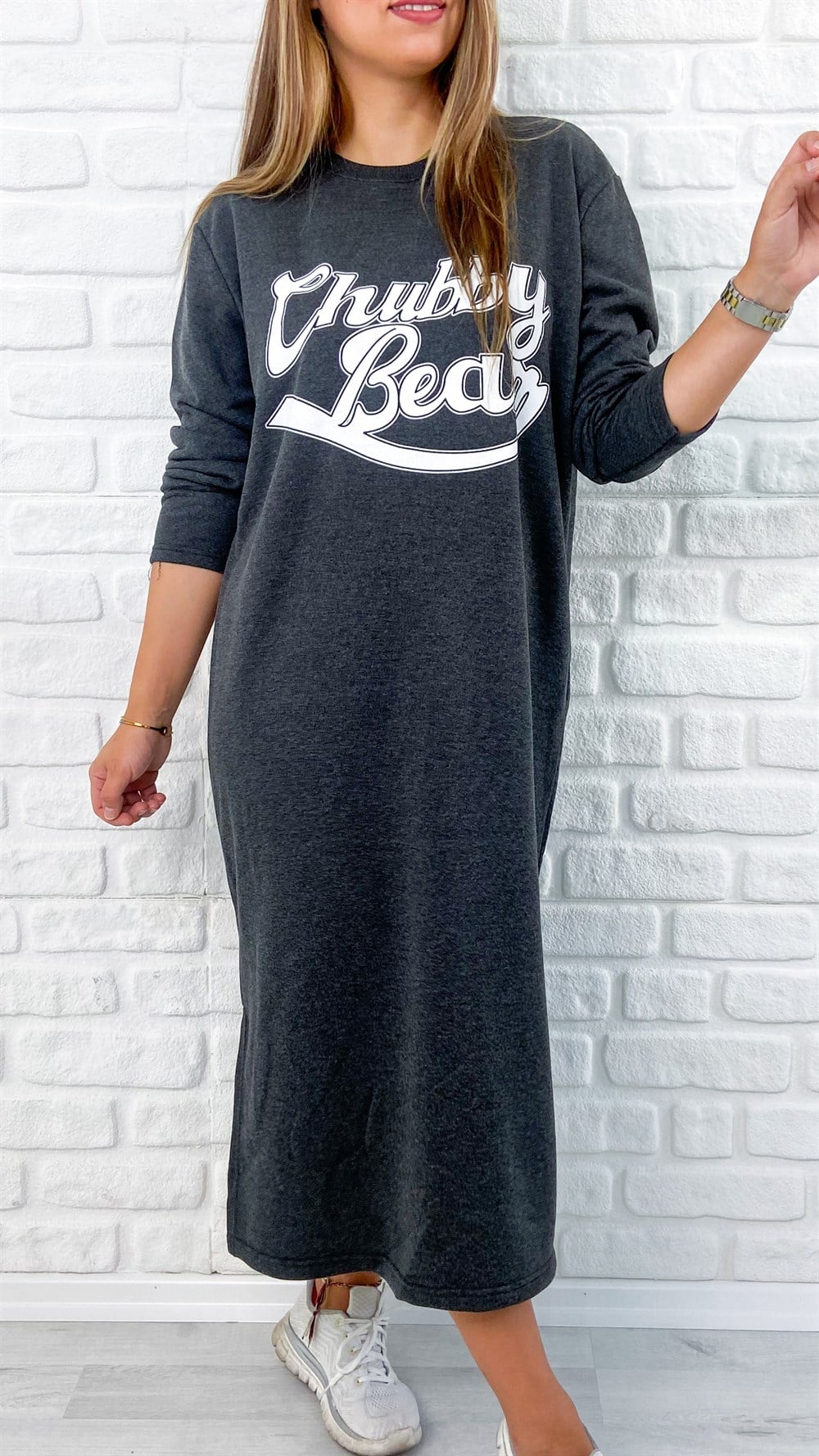 Salaş Sweat Elbise