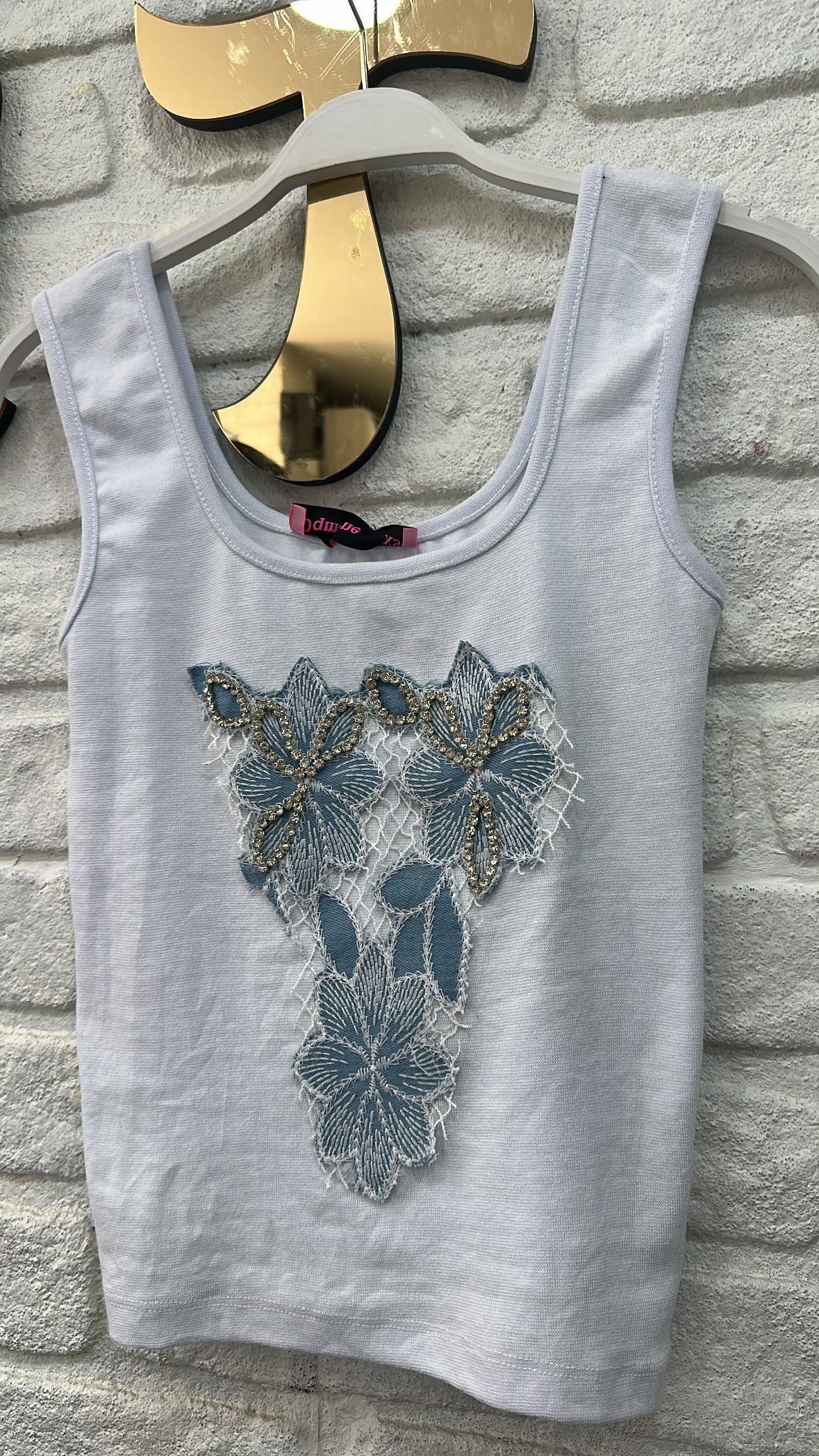 Tasarım Çiçek Desen Taşli
