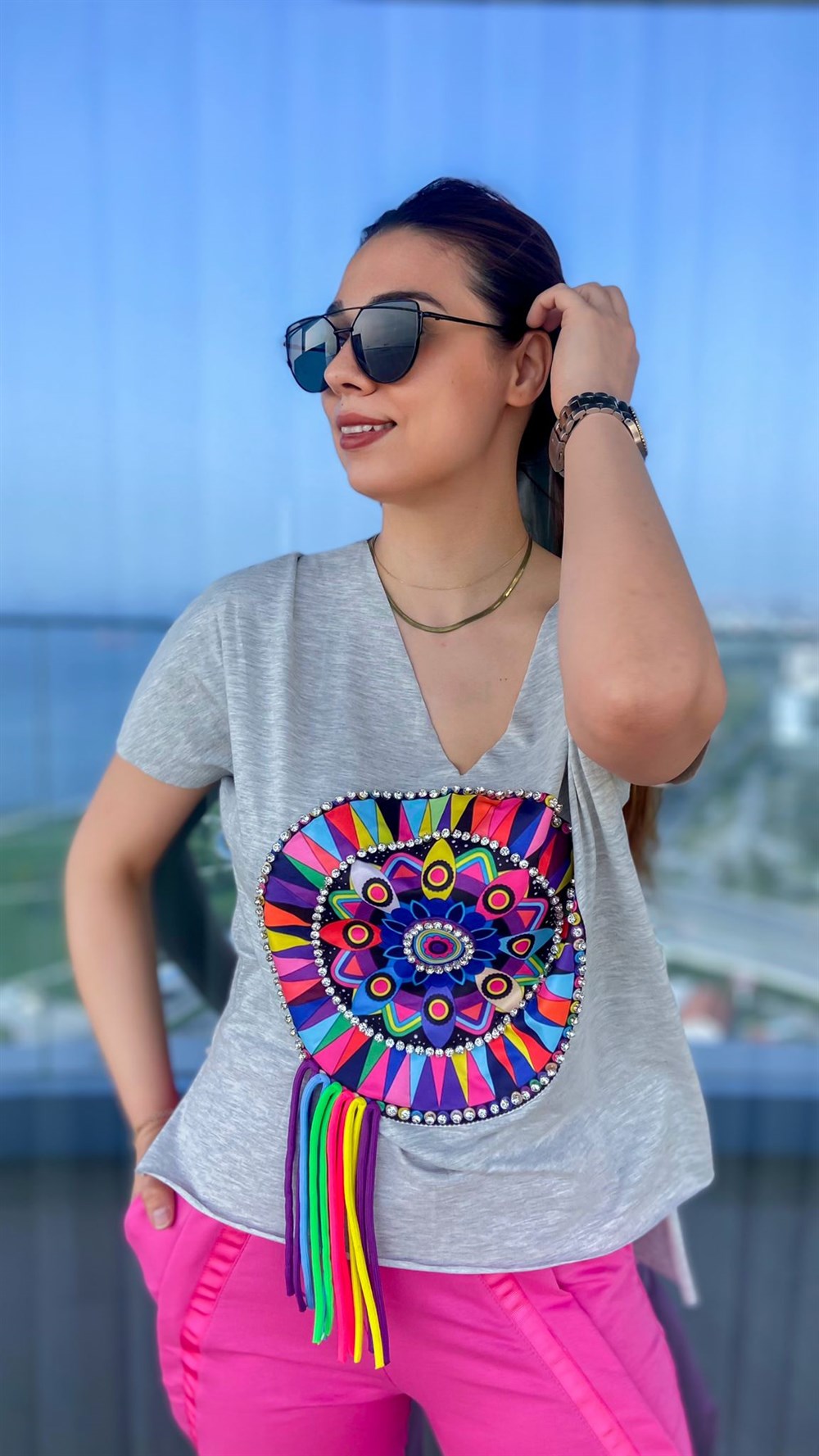 Tasarım Rengarenk Tshirt
