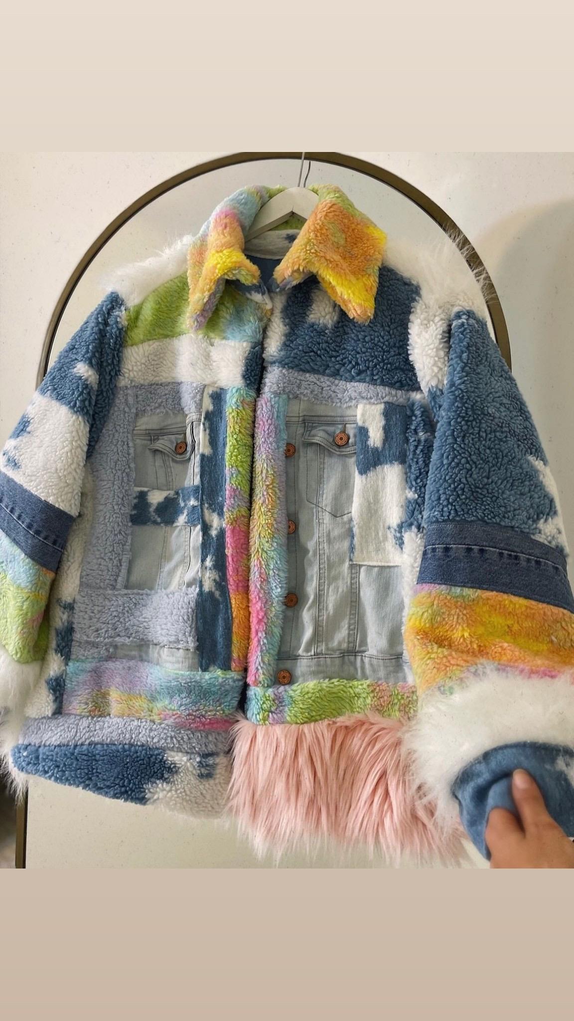 Tasarım Renkli Ceket-2