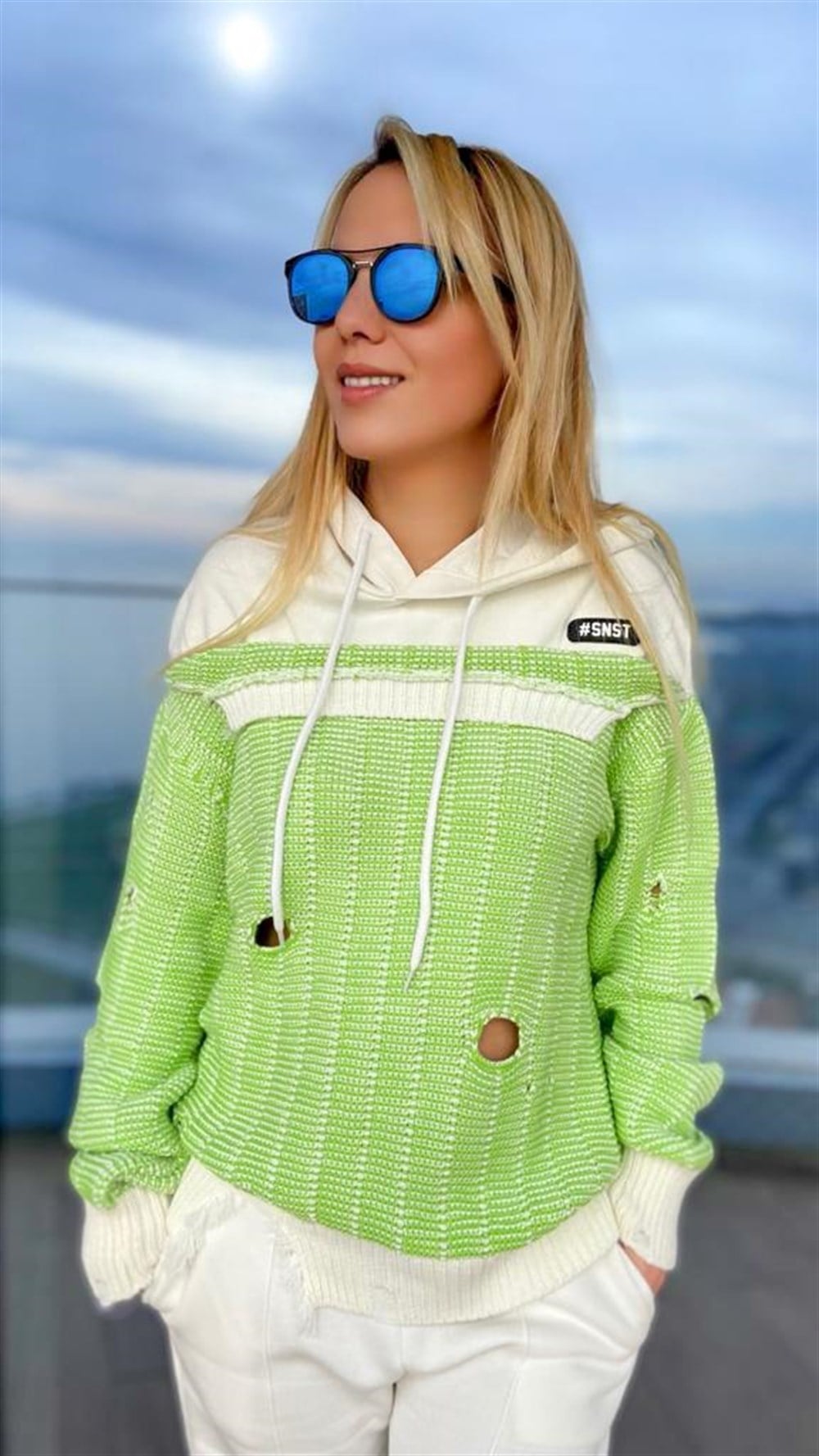 Tasarım Triko Sweat Karışım
