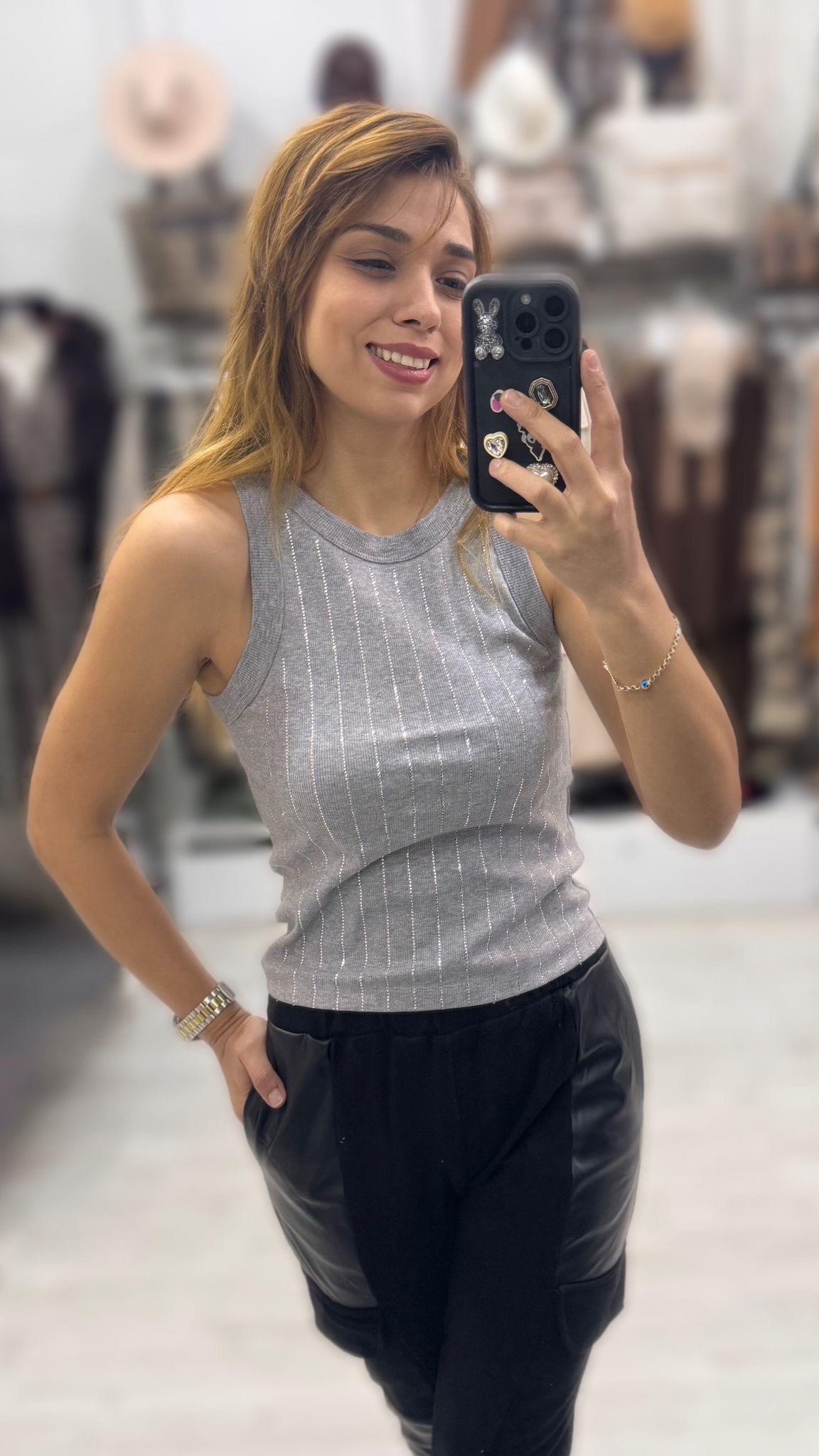 Taşli Bady Gri