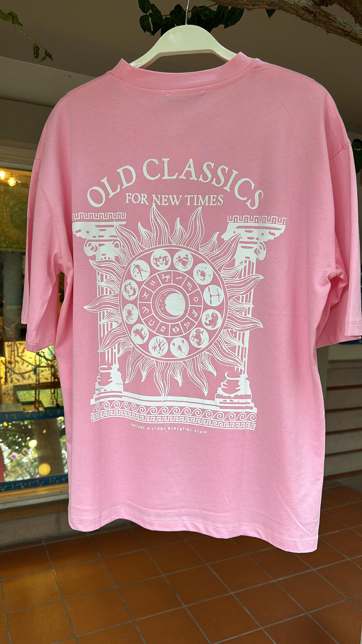 Tshirt Pembe Arka Detay 