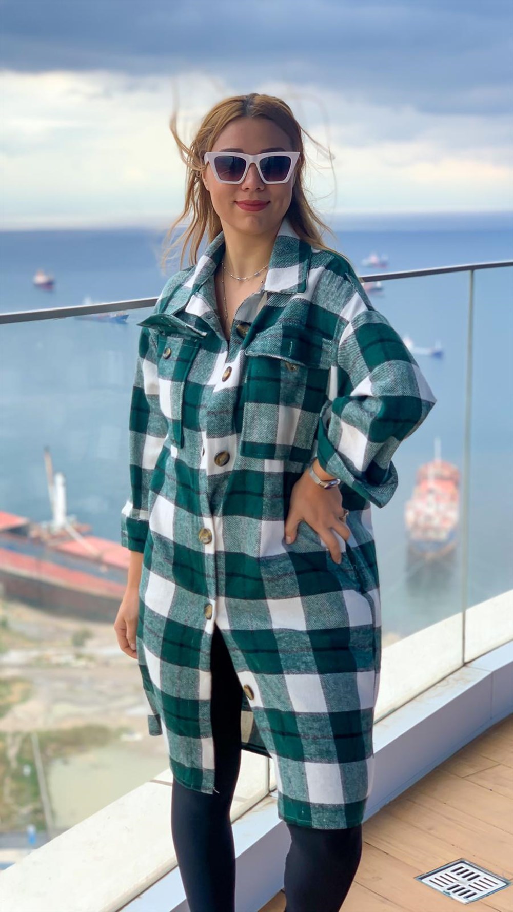 Yeşil Oduncu Kaşe Gömlek 