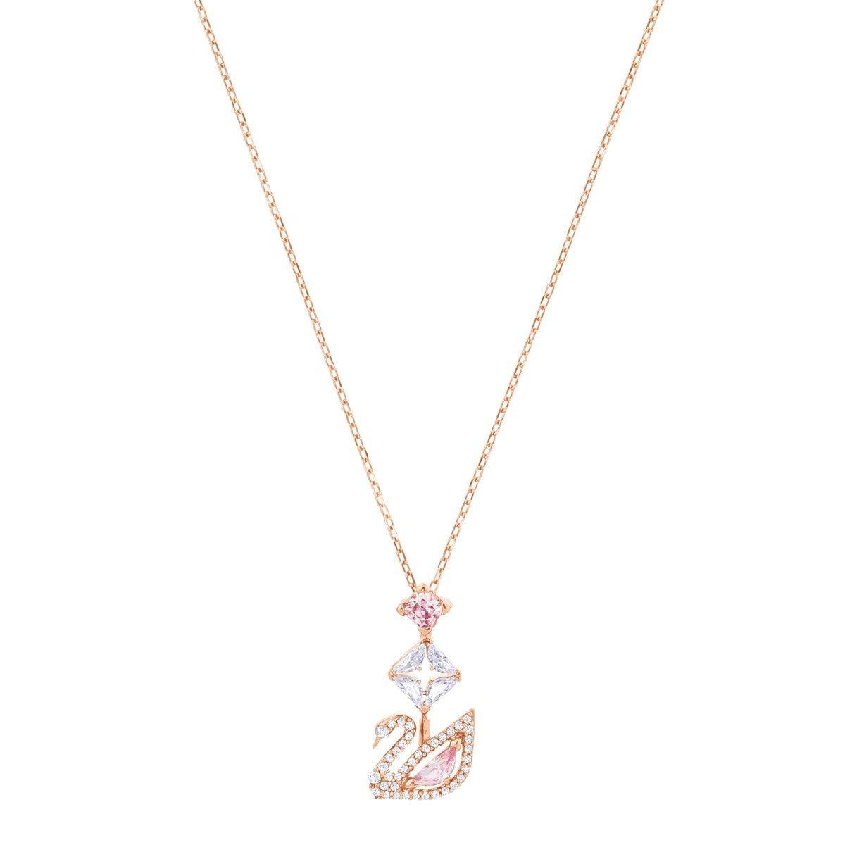 MarkasızDazzling Swan:Kolye, Pembe Altin Kaplama | ÜnçerlerDazzling Swan:Kolye, Pembe Altin Kaplama