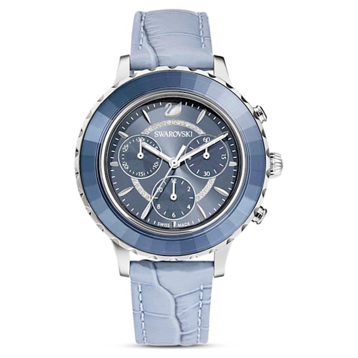MarkasızOctea Lux Chrono Saat Deri Kayış Açık Mavi Paslanmaz Çelik | ÜnçerlerOctea Lux Chrono Saat Deri Kayış Açık Mavi Paslanmaz Çelik