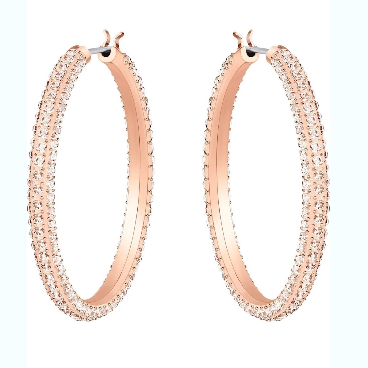 MarkasızSTONE: HOOP KÜPE, PEMBE ALTIN KAPLAMA | ÜnçerlerSTONE: HOOP KÜPE, PEMBE ALTIN KAPLAMA