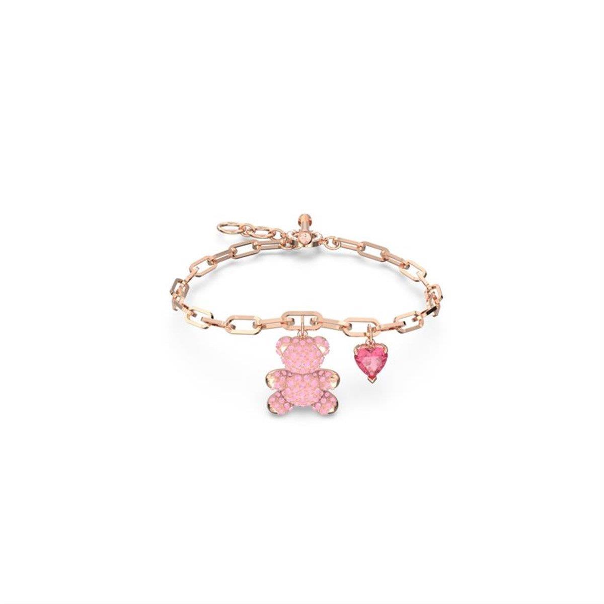 MarkasızTeddy Bileklik Pembe Altın Kaplama | ÜnçerlerTeddy Bileklik Pembe Altın Kaplama