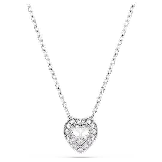 ÜnçerlerAriana Grande x Swarovski Kolye Karışık kesimler, Kalp, Beyaz, Rodyum kaplama