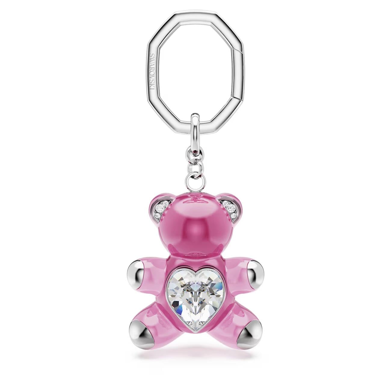 ÜnçerlerTeddy Anahtarlık Ayıcık, Pembe, Rodyum kaplama