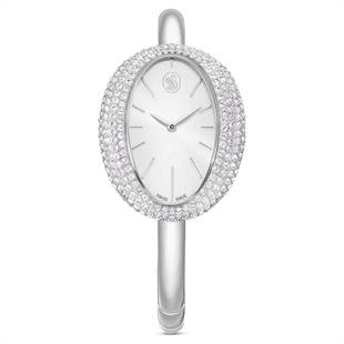 ÜnçerlerImber bangle Saat İsviçre Üretimi, Metal bileklik, Gümüş Rengi, Paslanmaz çelik