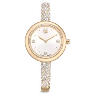 ÜnçerlerSublima bangle Saat İsviçre Üretimi, Metal bileklik, Altın Rengi, Şampanya altın rengi yüzey