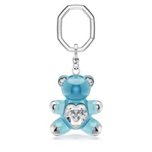 ÜnçerlerTeddy Anahtarlık Ayıcık, Mavi, Rodyum kaplama