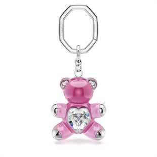 ÜnçerlerTeddy Anahtarlık Ayıcık, Pembe, Rodyum kaplama