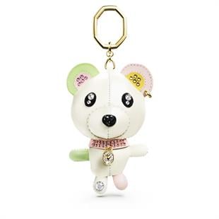 ÜnçerlerTeddy Çanta Charm'ı Ayıcık, Çok renkli, Altın rengi kaplama
