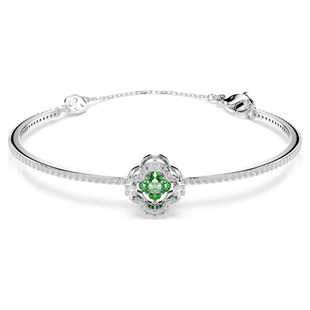 ÜnçerlerUna Angelic Bileklik Karışık kesimler, Yeşil, Rodyum kaplama