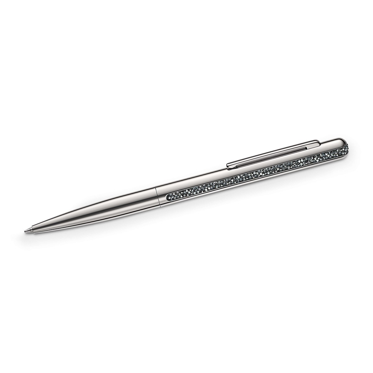 Crystal Shimmer Ballpoint Gümüş Rengi Krom Kaplama