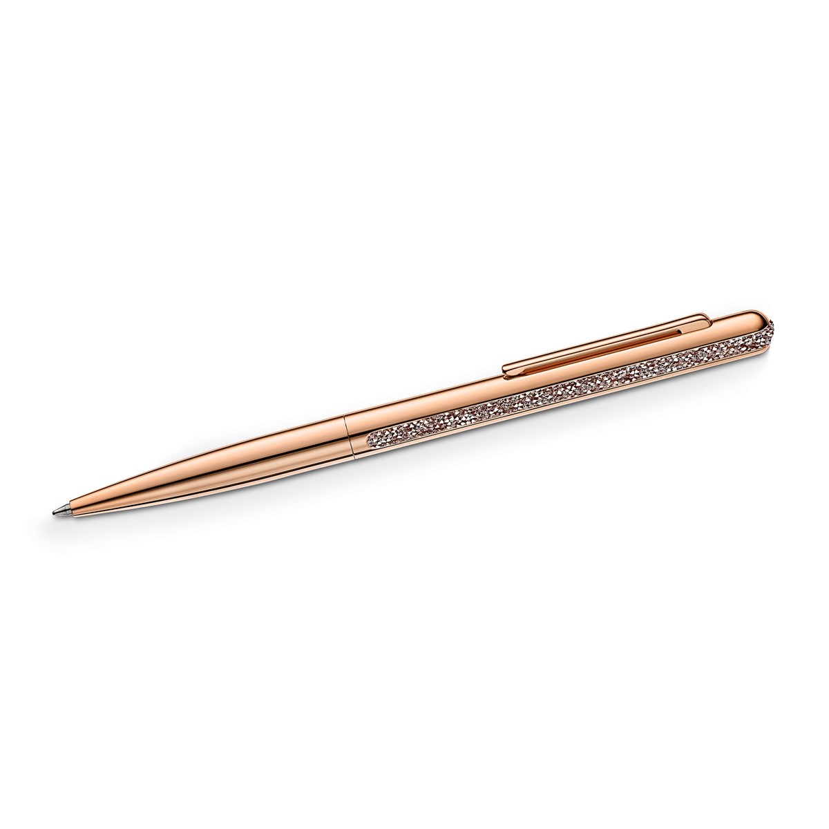 Crystal Shimmer Ballpoint Kalem Pembe Altın Kaplama